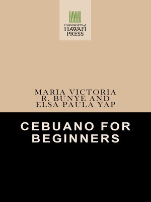 Cebuano for Beginners - ebook